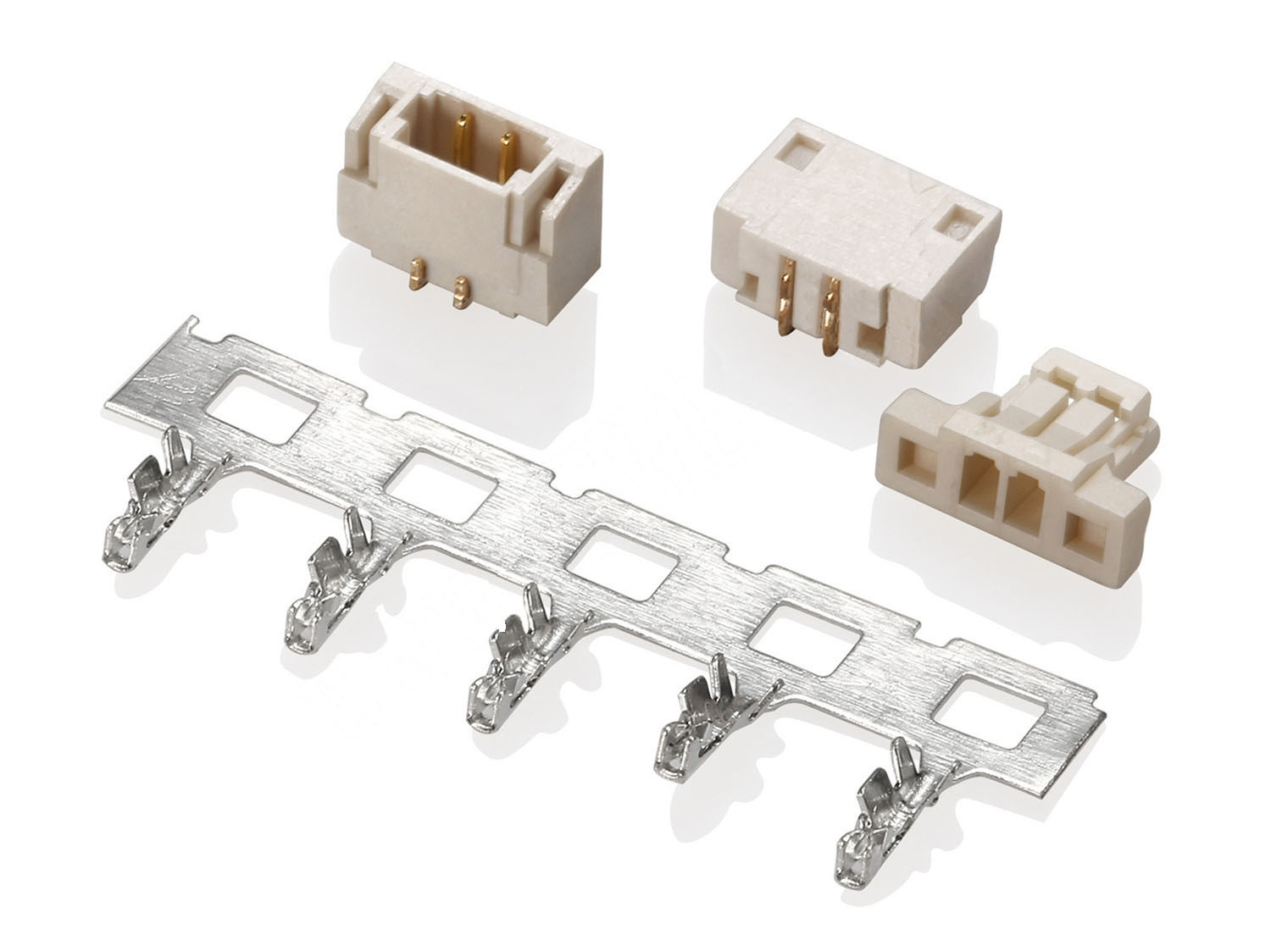0800H Series 0.80mm Pitch (.031＂) 线对板连接器