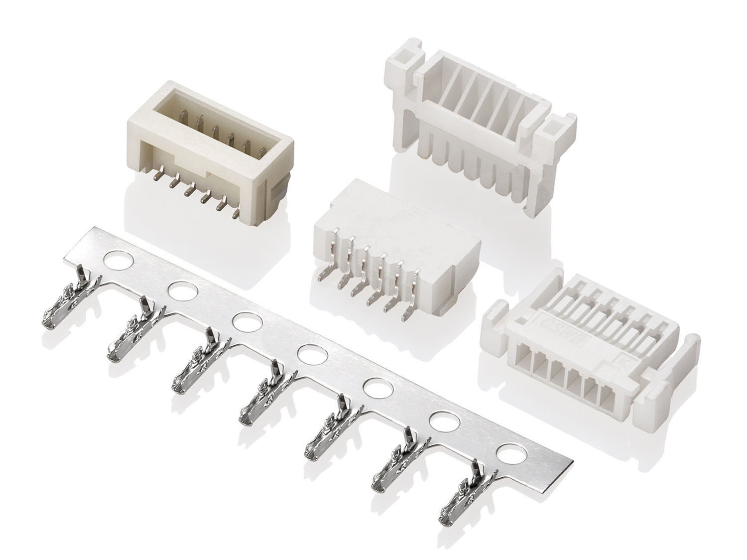 1002-D Series 1.00mm Pitch (.039＂) LED灯条连接器