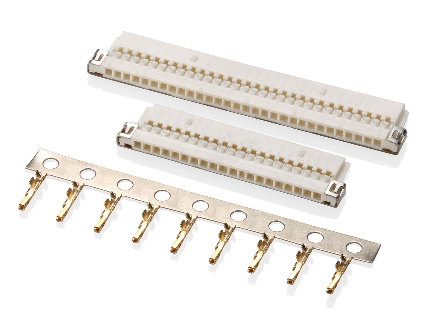 1008 Series 1.00mm Pitch (.039＂) 线对板连接器
