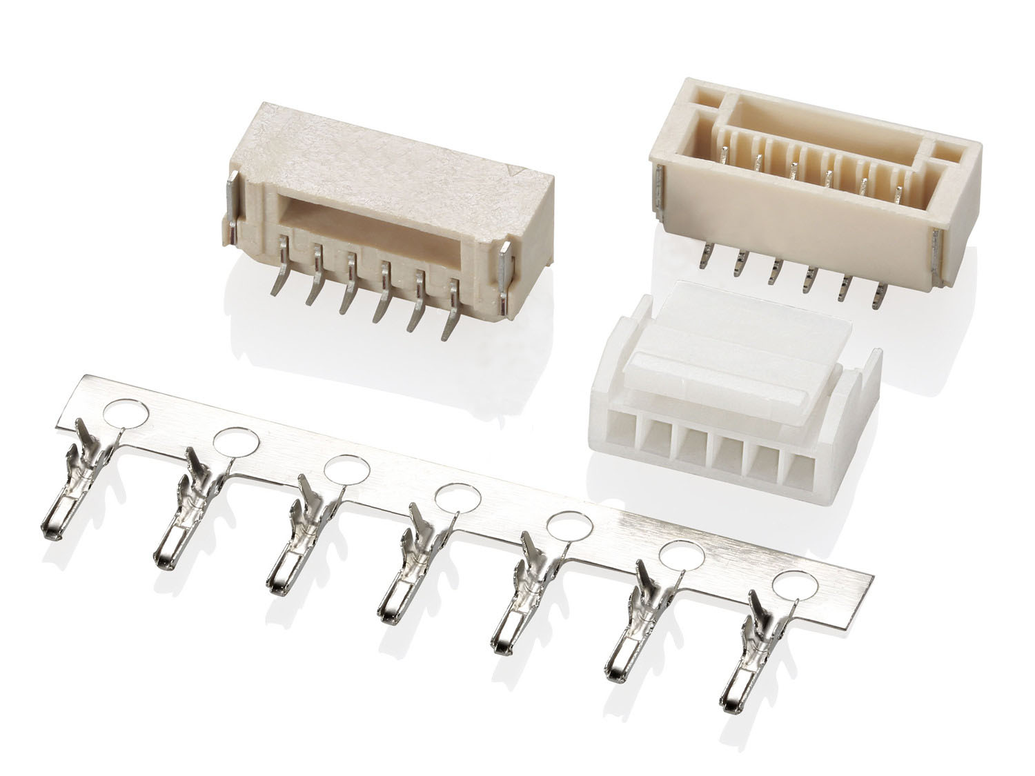 1251 Series 1.25mm Pitch (.049＂) LED灯条连接器