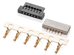 1255 Series 1.25mm Pitch (.049＂) 线对板连接器