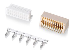 1511 Double Row Series 1.50mm Pitch (.059＂) 线对板连接器