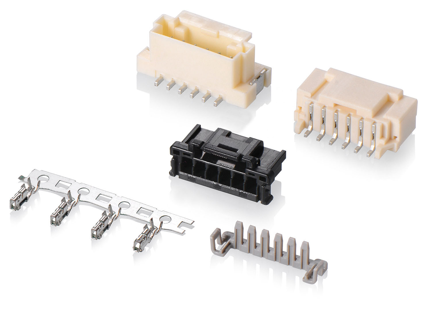 2021 Series 2.00mm Pitch (.079＂) 车用二次锁扣连接器