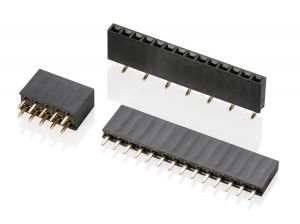 6501F Series 2.54mm Pitch (.100＂) 排针排母牛角连接器