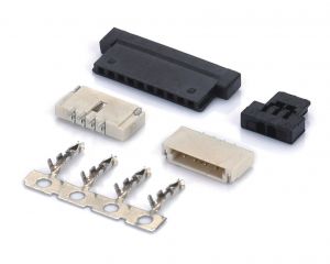 1.25MMFIS黑色白色胶壳针座端子